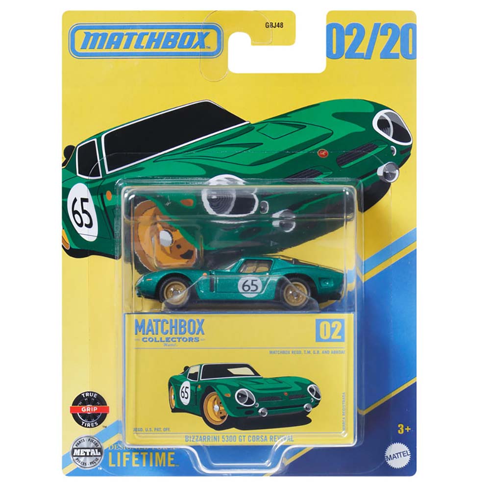 Matchbox Collectors Bizzarrini 5300 GT Corsa Revival GBJ48