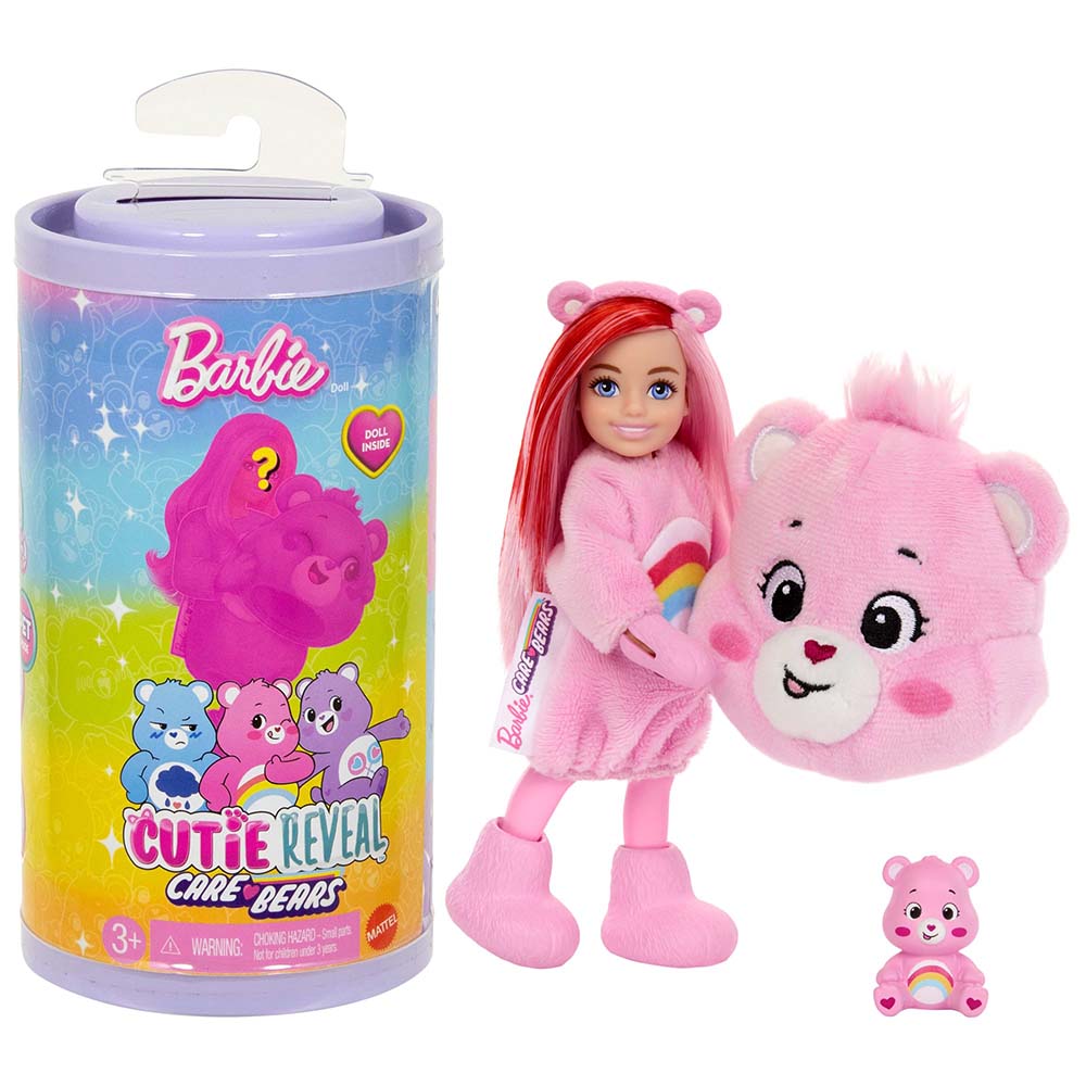 Barbie Cutie Reveal Muñeca Chelsea Ositos Cariñositos JCN97
