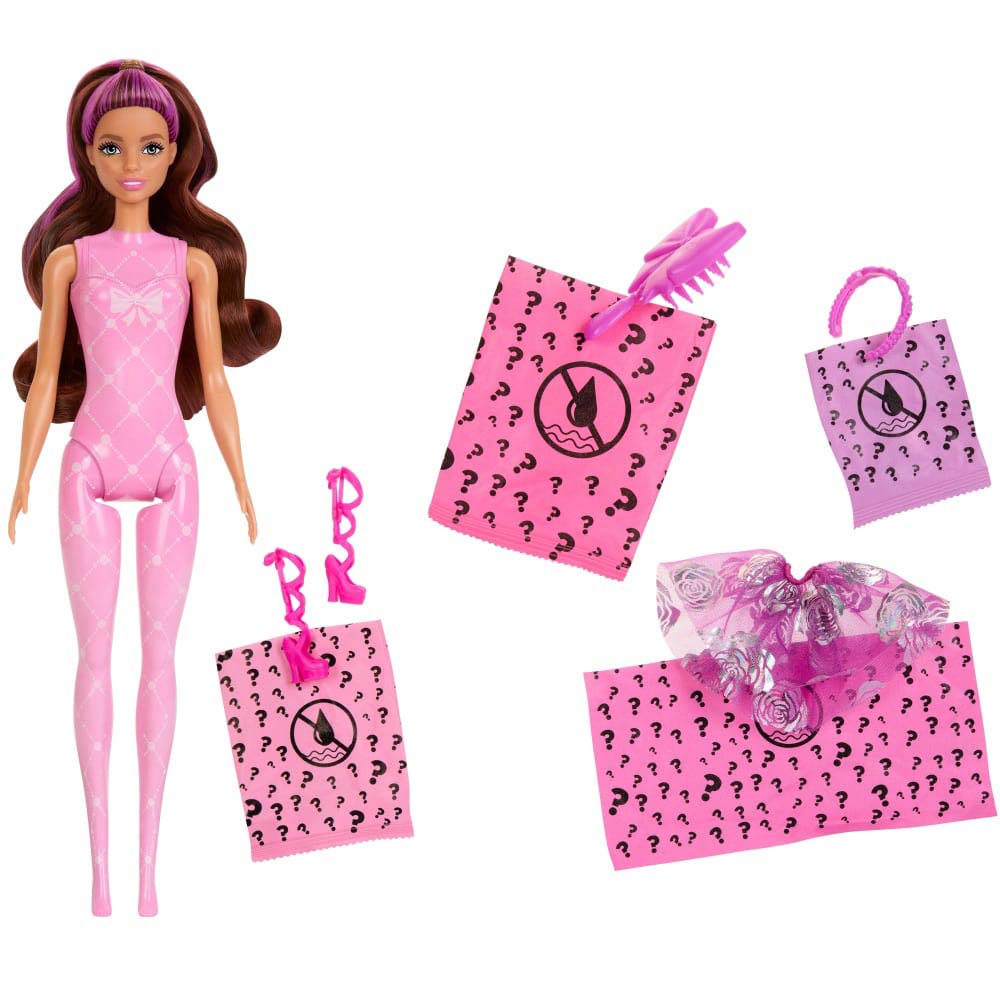 Barbie Muñeca Bailarinas de Ballet Surtido Sorpresa HTH46: Coleccionable sorpresa - Edad 3+