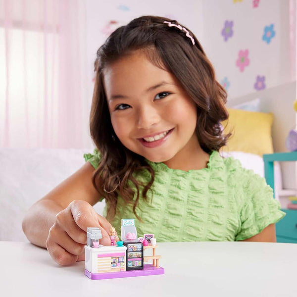 Barbie Mini BarbieLand Set Cafetería JCR29