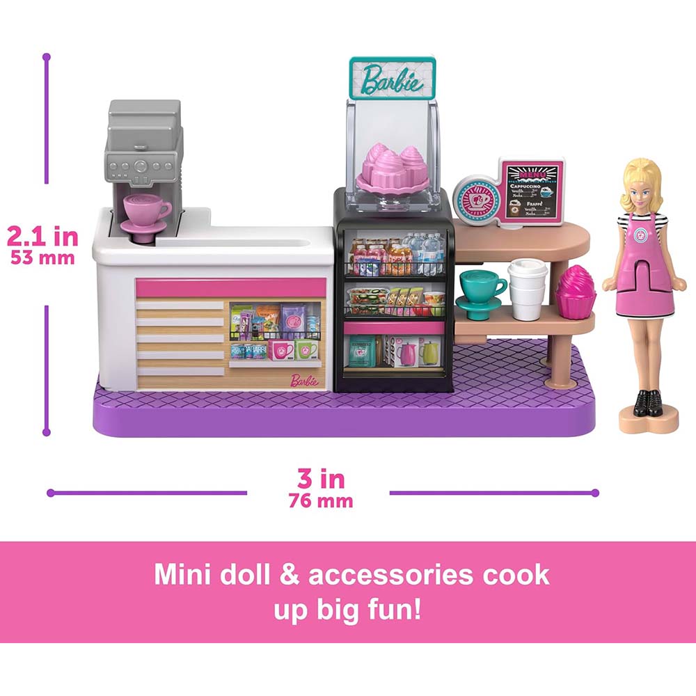 Barbie Mini BarbieLand Set Cafeter a JCR29 Juguetibici ECommerce barbie-mini-barbieland-set-cafeter-a-jcr29-juguetibici-ecommerce