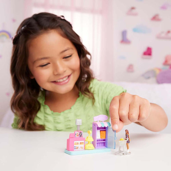Barbie Mini BarbieLand Set Súpermercado JCR29