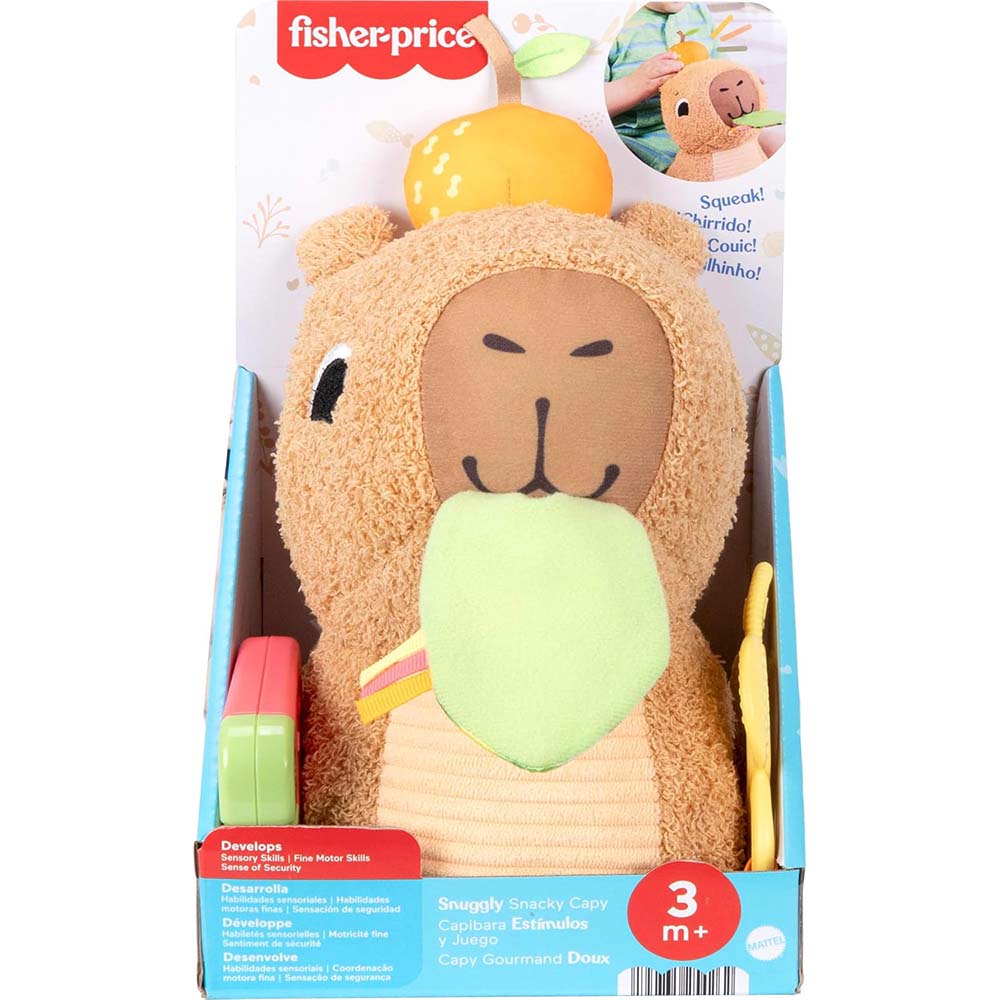 Fisher-Price Baby Juguete Capibara Estímulos y Juego JFW58 - Edad 9 meses+