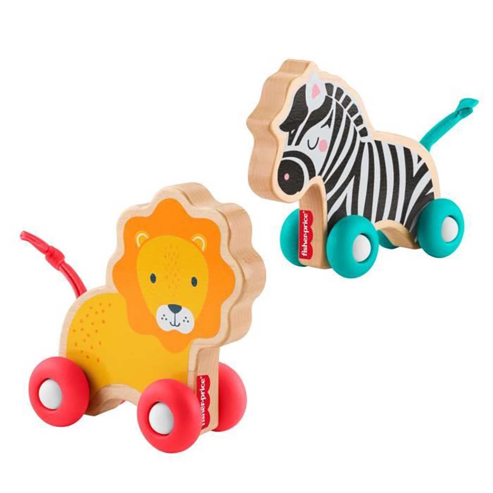 Animal deslizante con bucle de motricidad Jungla | juguetes de madera