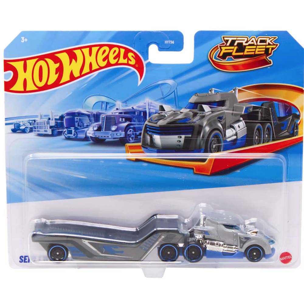 Hot Wheels Track Fleet 1:64 Semi Twin Mill HYT56