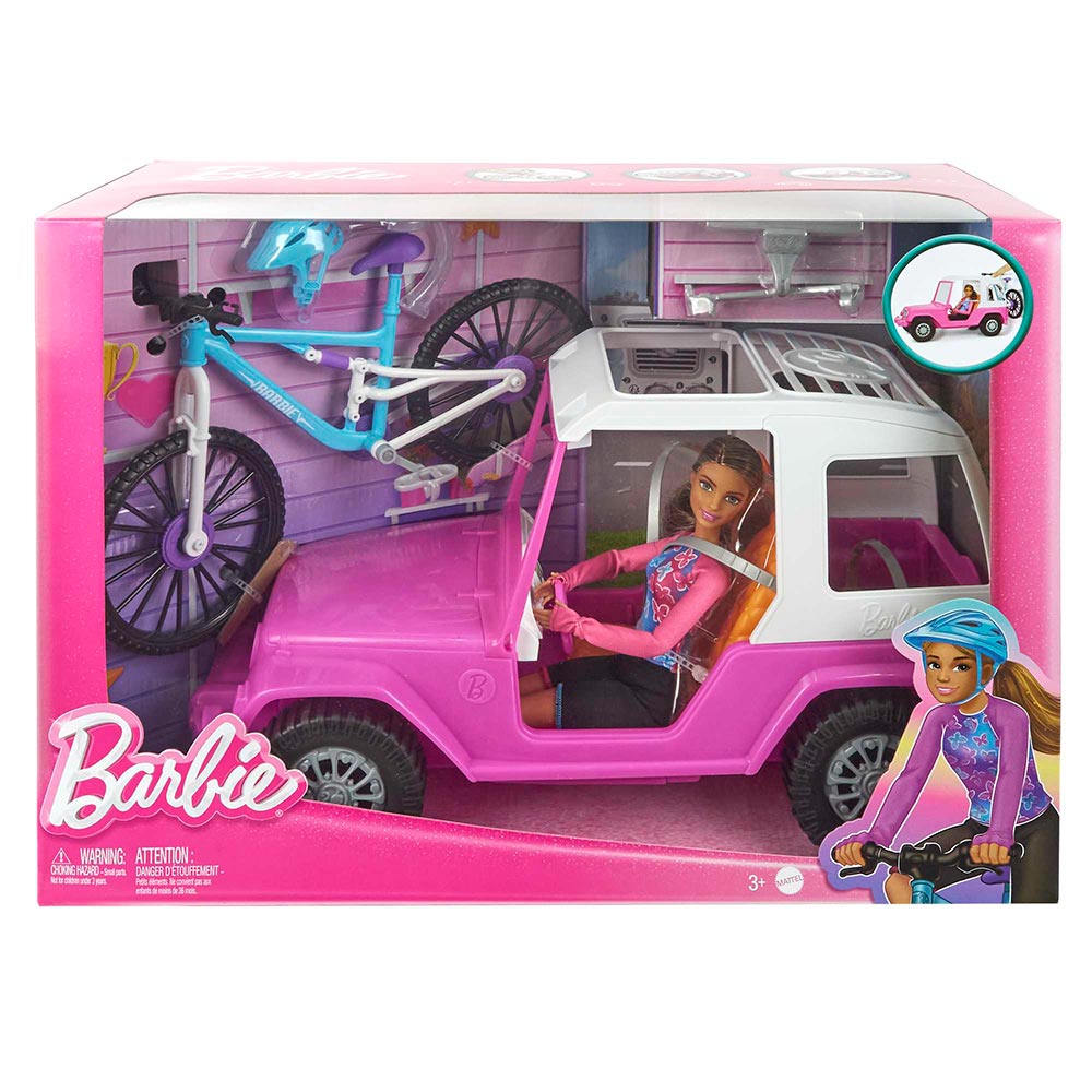 Barbie Muñeca con Bicicleta de Montaña HKB06 – Juguetibici eCommerce