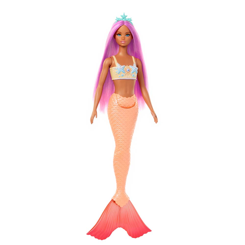Barbie Ensueño Sirenas Con Cabello De Colores Rosa Hrr02: Muñeca - Edad 3+