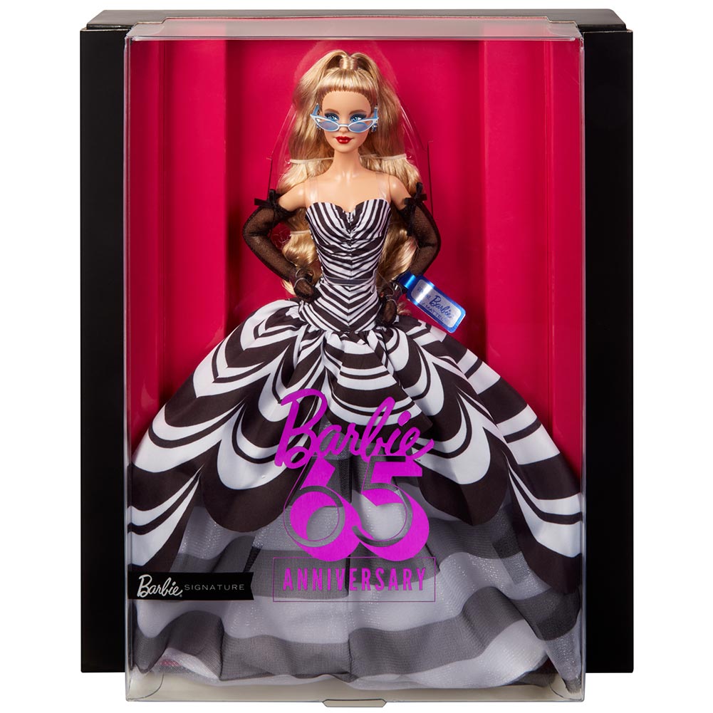 Muñeca Barbie 65 Aniversario (Rubia) HRM58 - Edad 6+