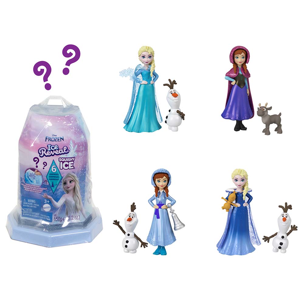 Disney Frozen Sorpresa Ice Reveal Hielo Mágico HRN72: Muñeca - Edad 3+