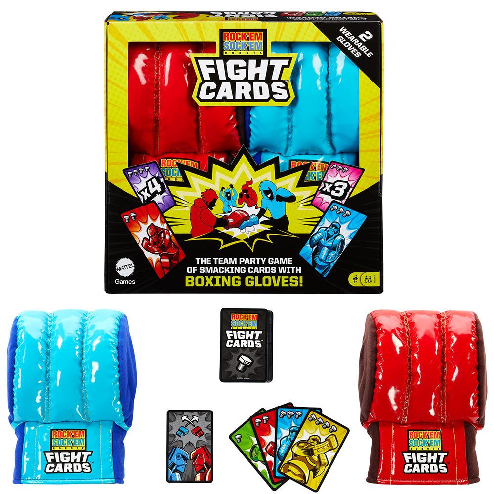 Rock em Sock em Cartas HTW64: Juego de cartas - Edad 8+