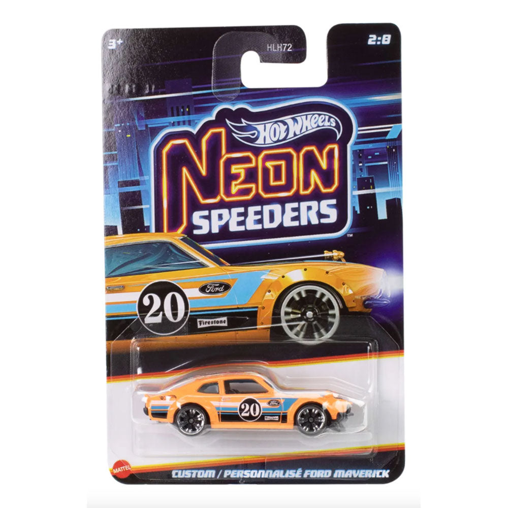 Hot Wheels Neon Speeders Custom Ford Maverick HLH72 – Juguetibici