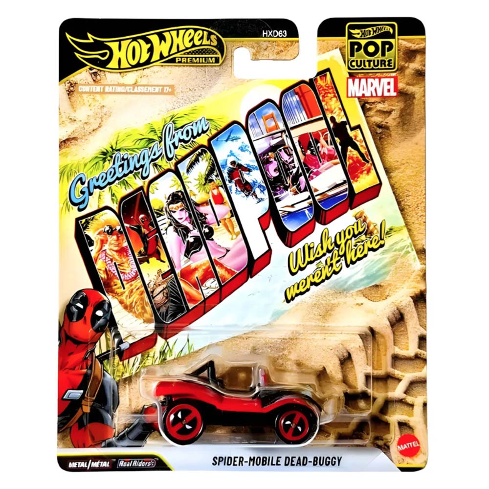 Hot Wheels Collector Culture Pop Spider-Mobile Dead-Buggy HXD63