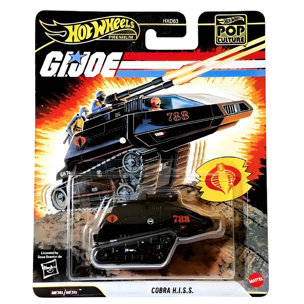 Hot Wheels Collector Culture Pop Cobra H.I.S.S. HXD63