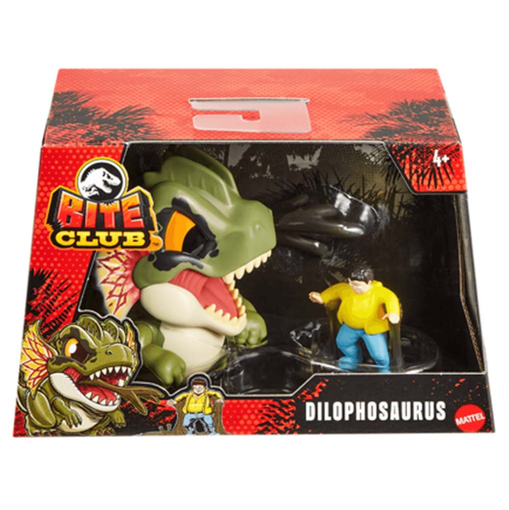 JURASSIC WORLD BITE CLUB COLECCIONABLE DILOPHOSAURUS HVB36 Juguetibici eCommerce