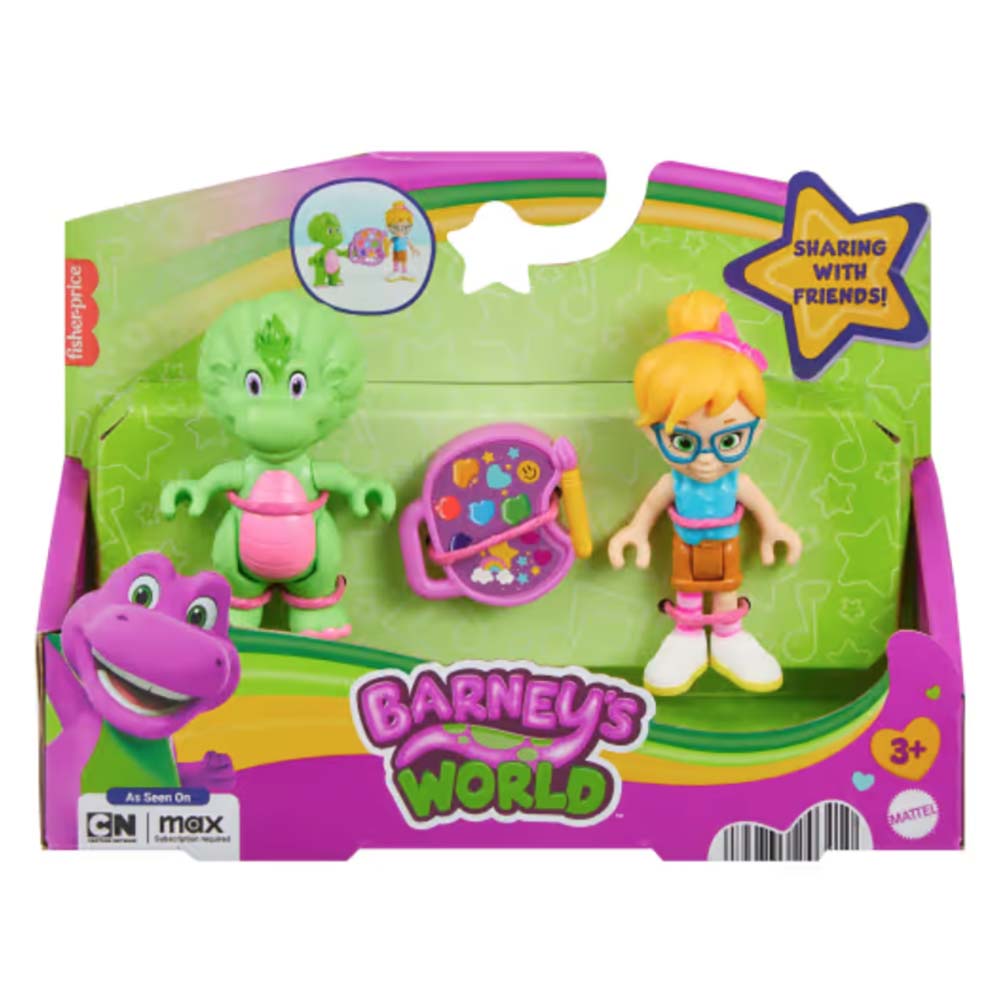 Barney's World Paquete de Baby Bop y Vivie JDB87