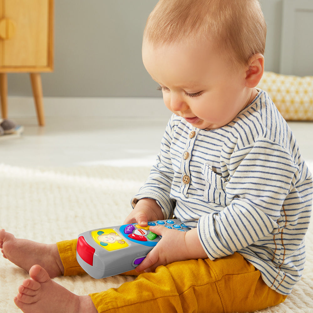 Fisher Price Ríe y Aprende Control Remoto de Perrito HXB72 - Edad 6 meses+