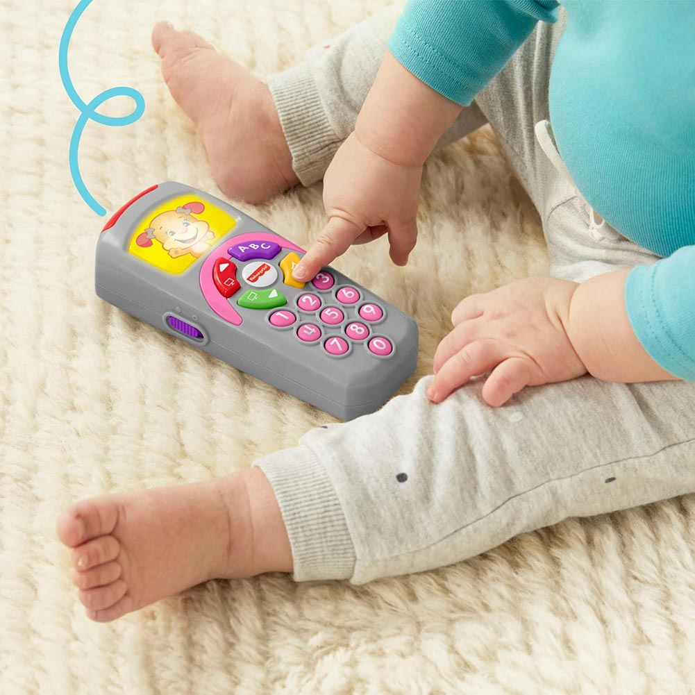Fisher Price Ríe y Aprende Control Remoto Hermanita HXB74 - Edad 9 meses+