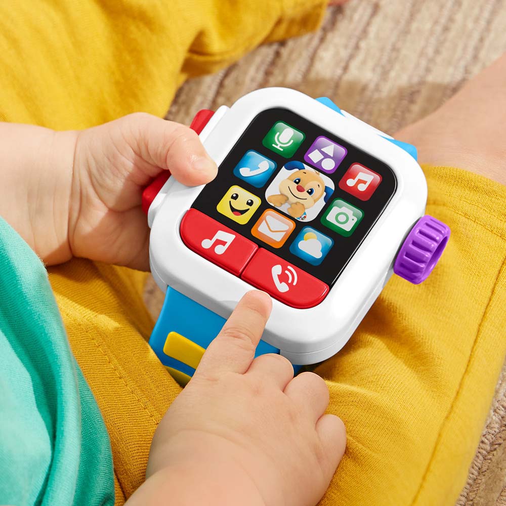 Fisher-Price Ríe y Aprende Mi Primer Smartwatch HXB78 – Juguetibici ...