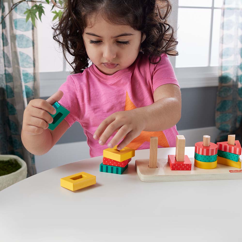 Fisher-Price Juguete Clasificador de Formas de Madera HXV05 - Edad 9 meses+