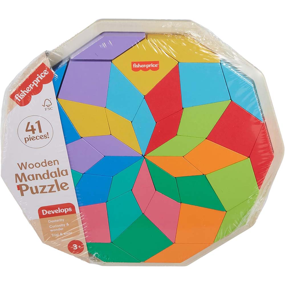 FP Rompecabezas Geométrico Mandala de Madera HXT94 – Juguetibici