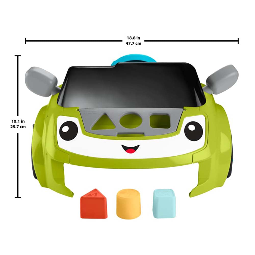 Fisher-Price Ríe y Aprende Volante de Actividades Interactivas HYP34 - Edad 9 meses+
