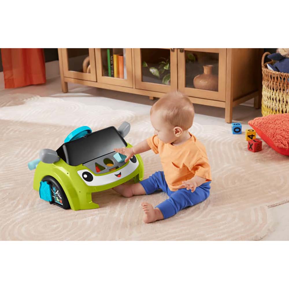 Fisher-Price Ríe y Aprende Volante de Actividades Interactivas HYP34 - Edad 9 meses+