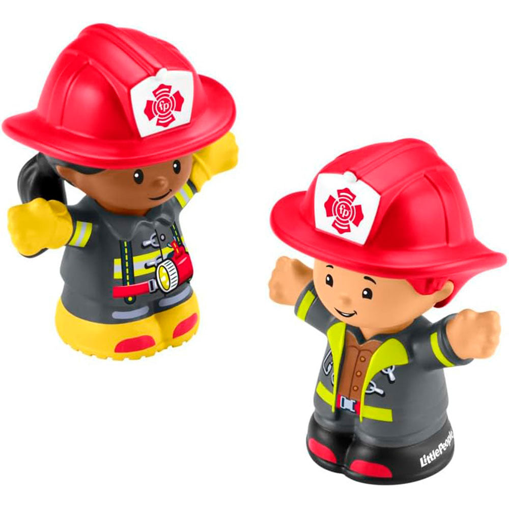 Fisher-Price Little People Camión de Bomberos Mediano HYP41, juguetes para primera infancia