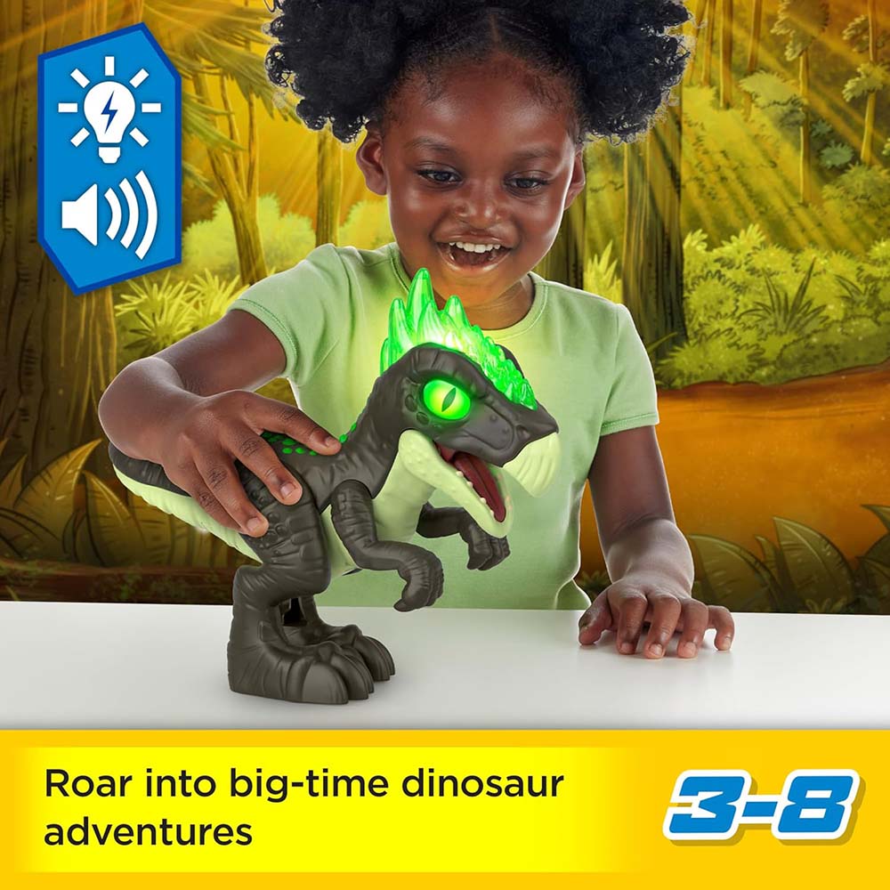 Fisher-Price Imaginext Jurassic World Dracorex XL Deluxe HVY25: Figura de acción