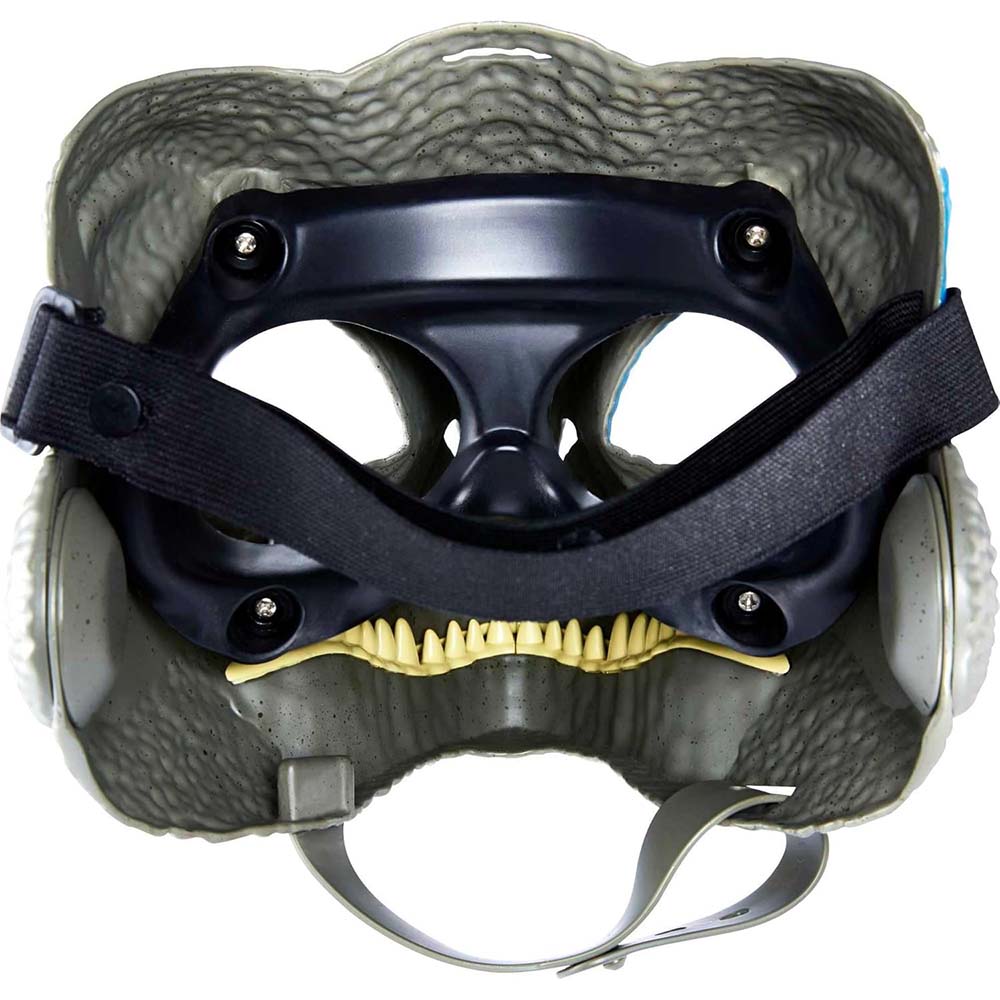 Jurassic World Máscara VELOCIRAPTOR BLUE GWM54: Accesorio de juego de rol - Edad 4+