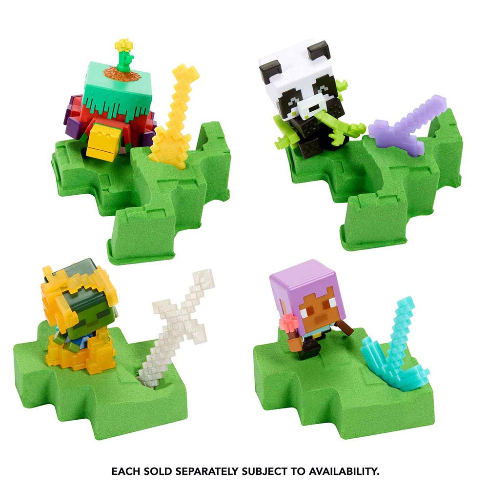 Minecraft Colección De Figuras Mini Mode Mining (Modelos aleatorios) HTK99: Coleccionable sorpresa - Edad 6+