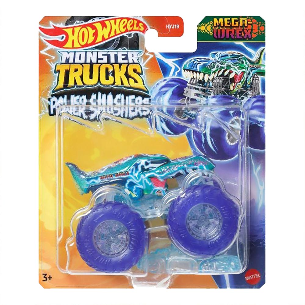 HW Monster Trucks Energía de Demolición Escala 1:64 Tiger Shark