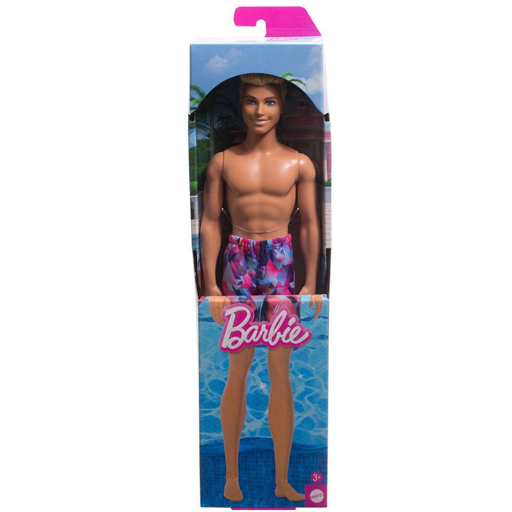 BARBIE KEN MUÑECO DE PLAYA TRAJE MORADO HXX52 – Juguetibici eCommerce