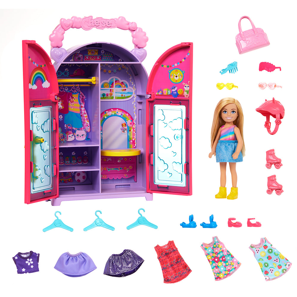 Barbie Closet De Chelsea HXN03: Set de juego