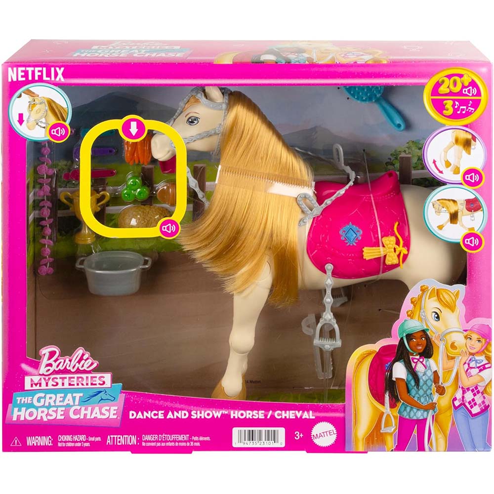 Barbie Caballo con Movimiento y Sonidos HXJ42 – Juguetibici eCommerce
