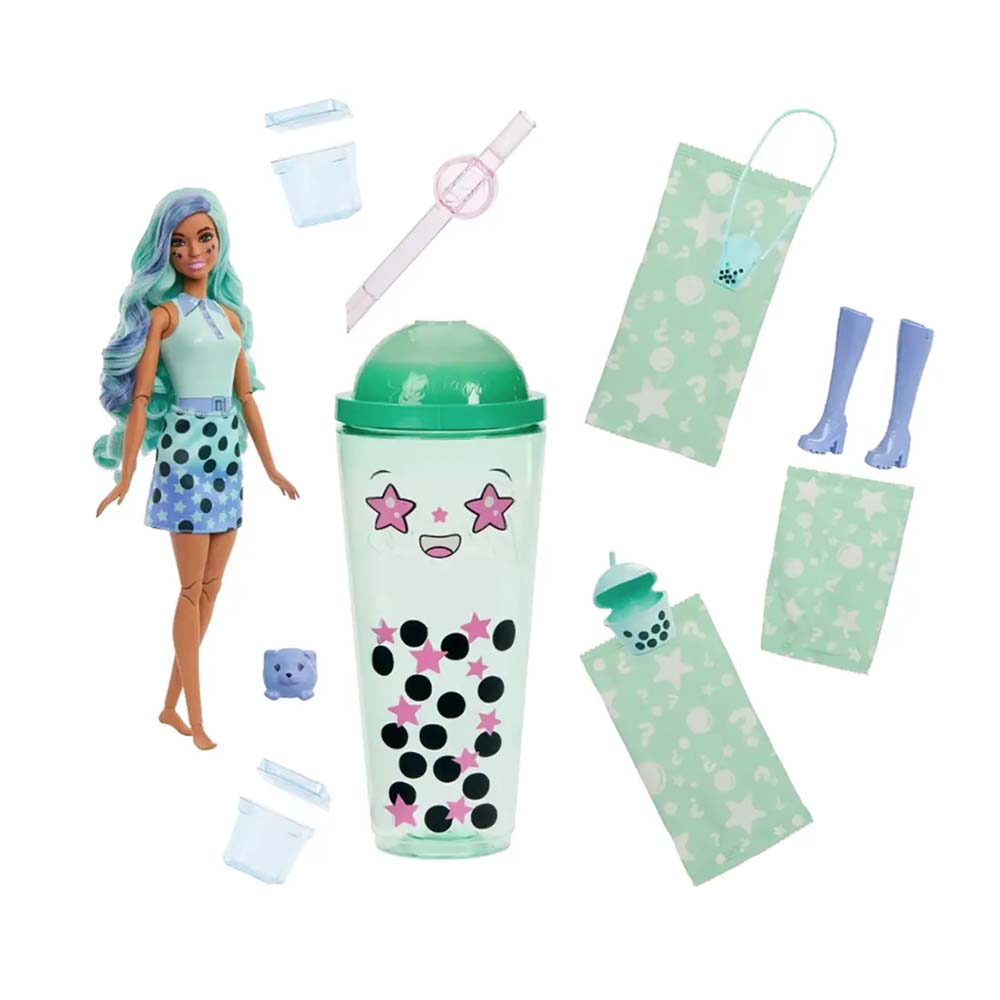 Barbie Pop Reveal Boba Tea Verde HTJ18