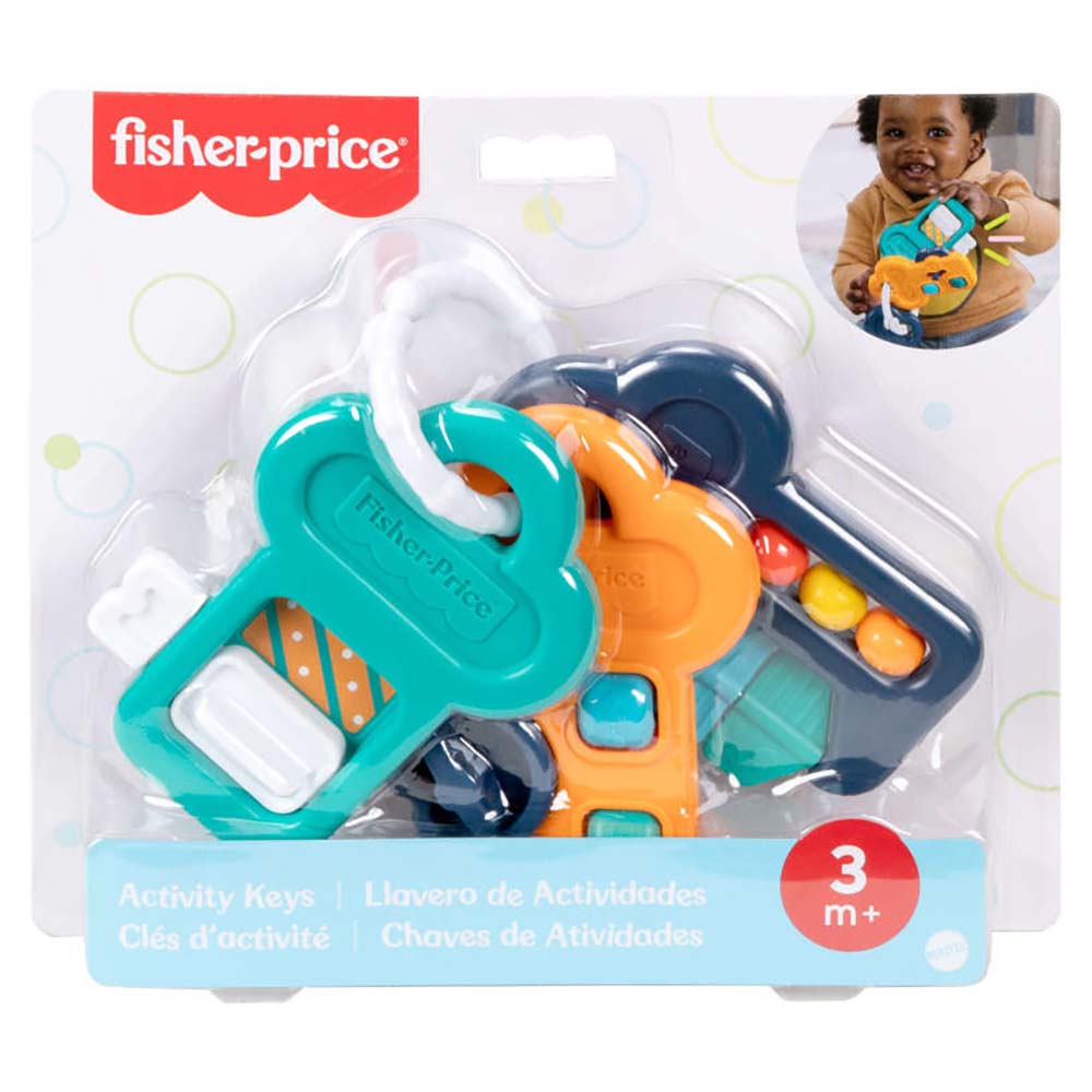 Fisher-Price Juguete para Bebés Llavero de Actividades JFM73 - Edad 9 meses+