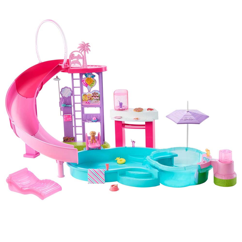 Barbie Set de Juego Piscina de los Sueños JFP01 – Juguetibici eCommerce