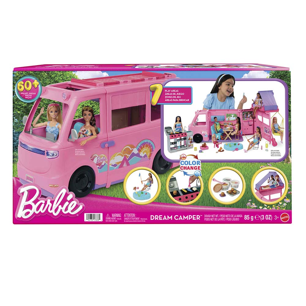 HOT Juguete Camper De Barbie Mattel Muñecas Juguetes