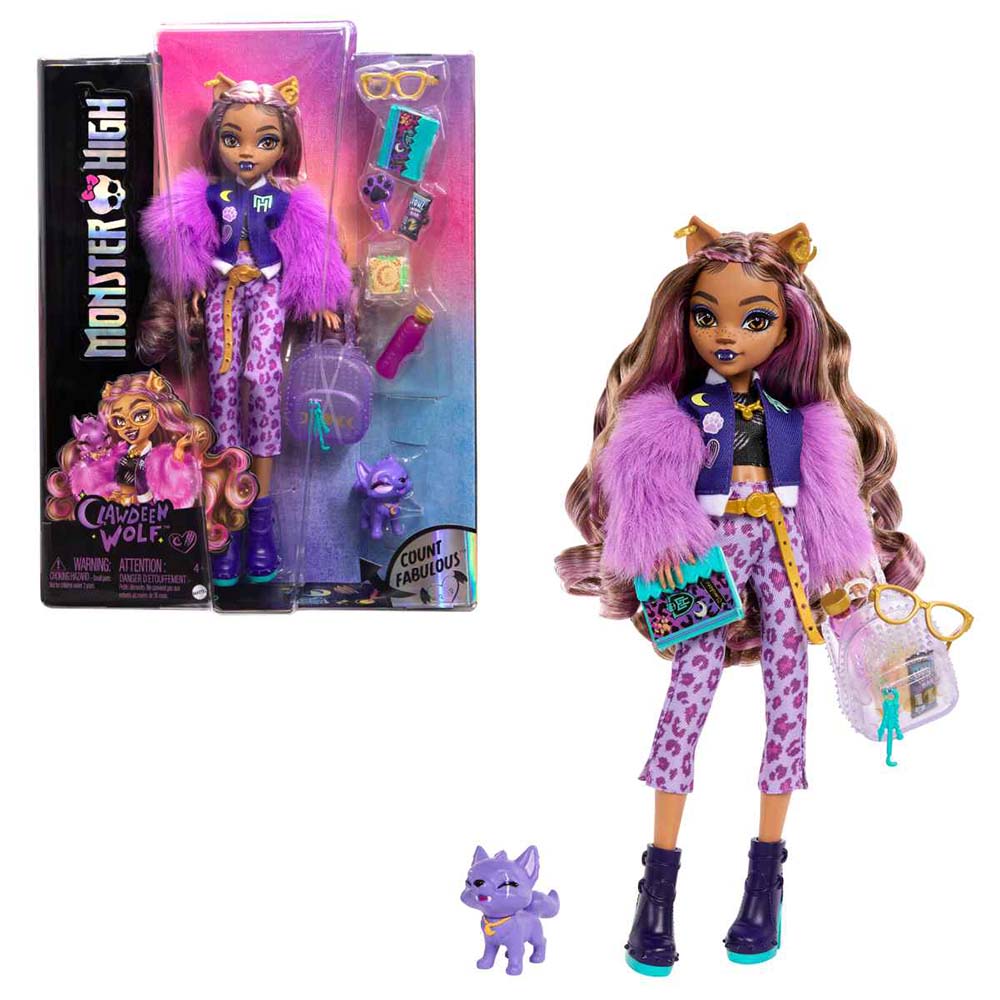 Monster High Looks Monstruosos Clawdeen Wolf HPD53