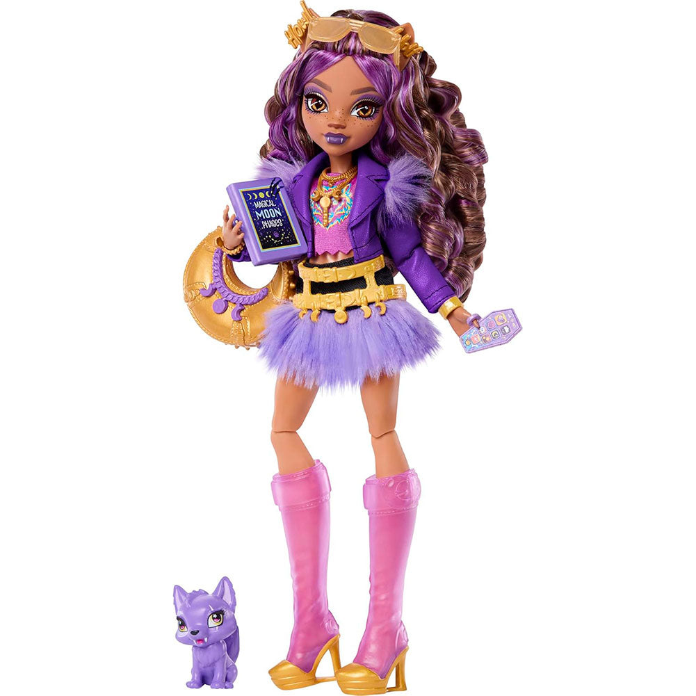 Monster High Looks Monstruosos Clawdeen Wolf HPD53, muñecas y muñecos