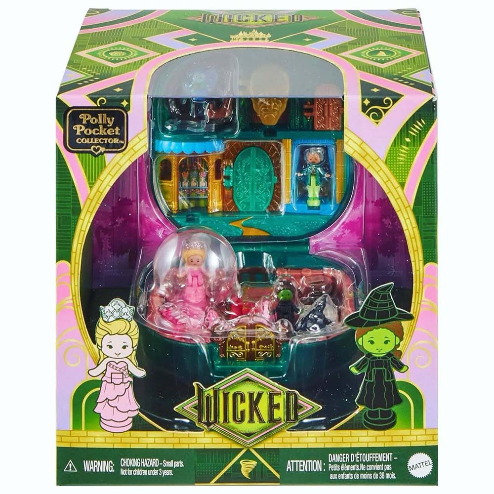 Polly Pocket x Wicked Collector Compact JFV04, sets de juego