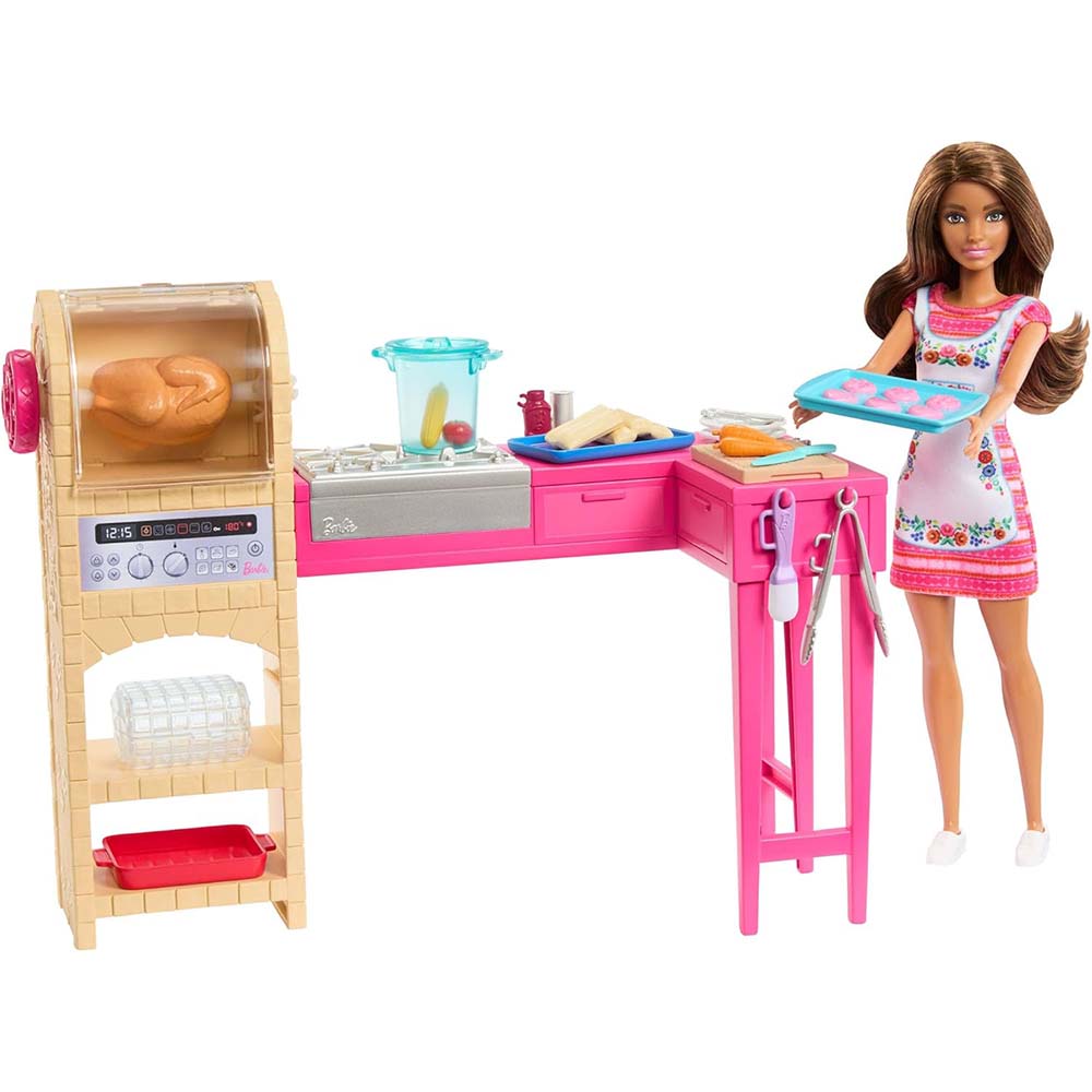 Barbie Teresa’s Recipe for Friendship Cocinando con Teresa JCT06: Muñeca - Edad 3+