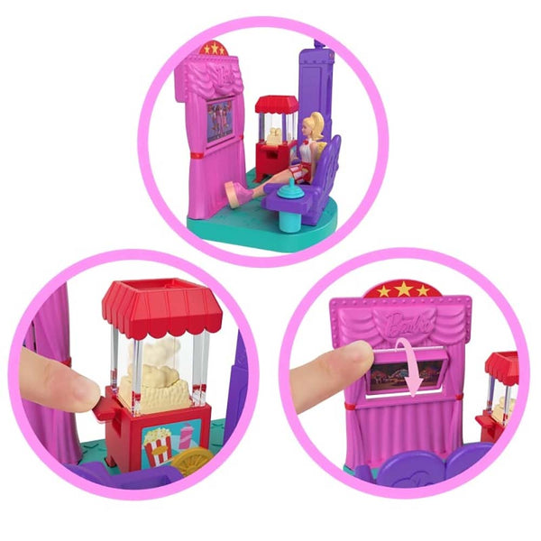 Barbie Mini Barbieland Set de Cine JLG62