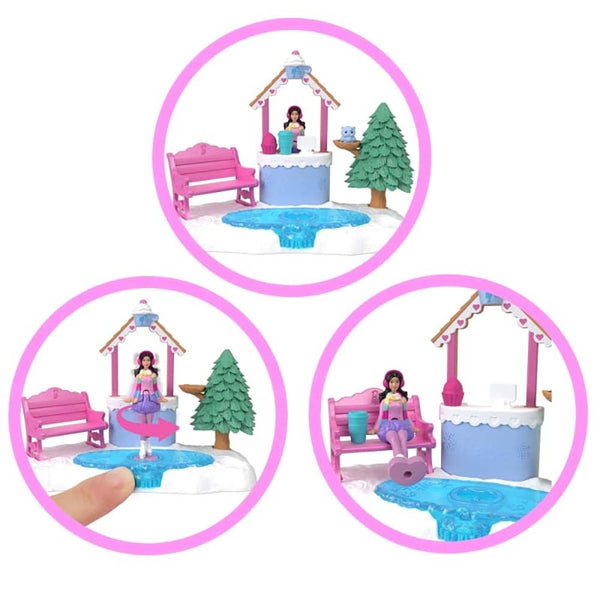 Barbie Mini Barbieland Set de Pista de Patinaje JLG62