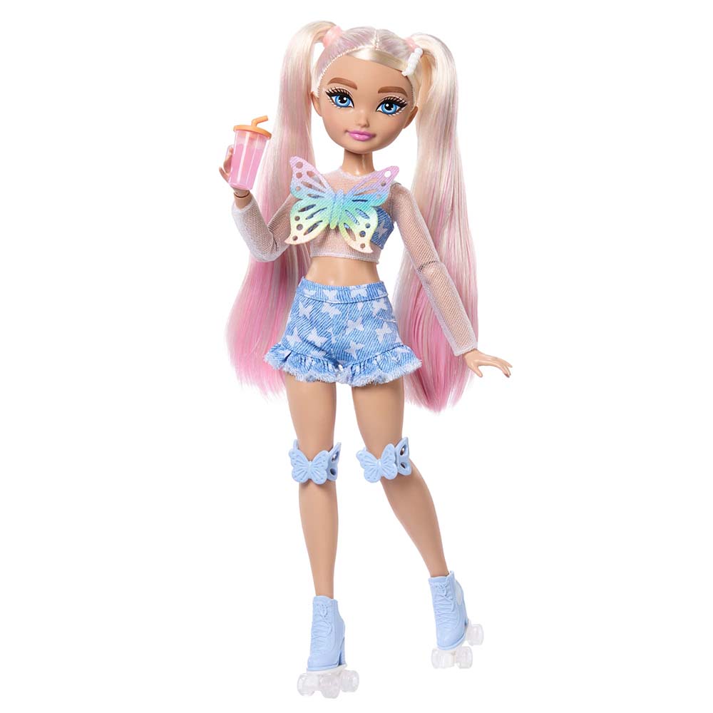 Barbie Dream Besties Muñeca Malibú Patinadora con Accesorios JFX96, muñecas y muñecos