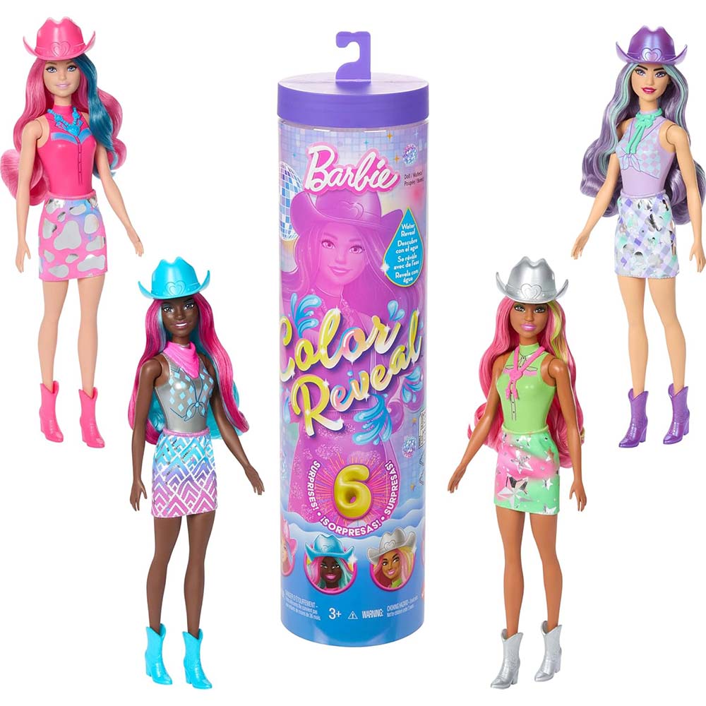 Barbie Reveal Disco Star Series JCV73: Muñeca - Edad 3+