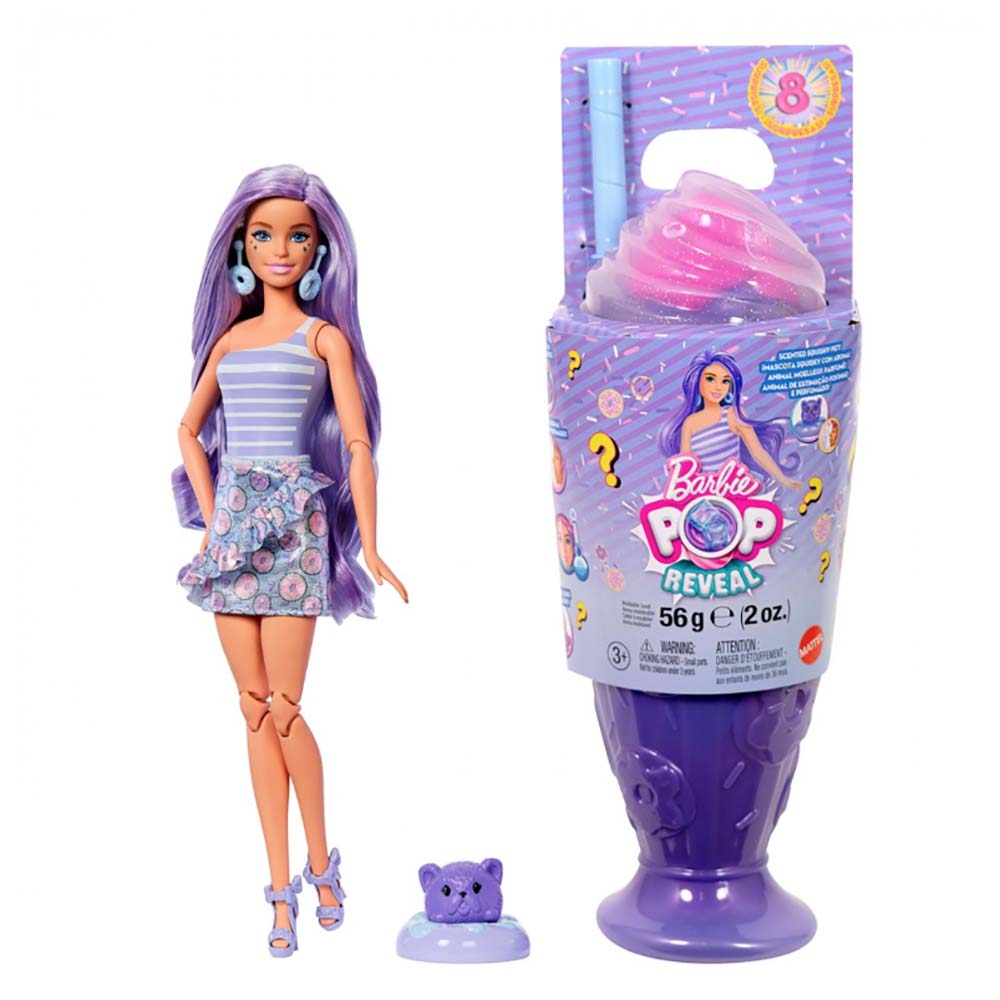 Barbie Minutos Barbie Vestido Muñecas Sorpresa T7439