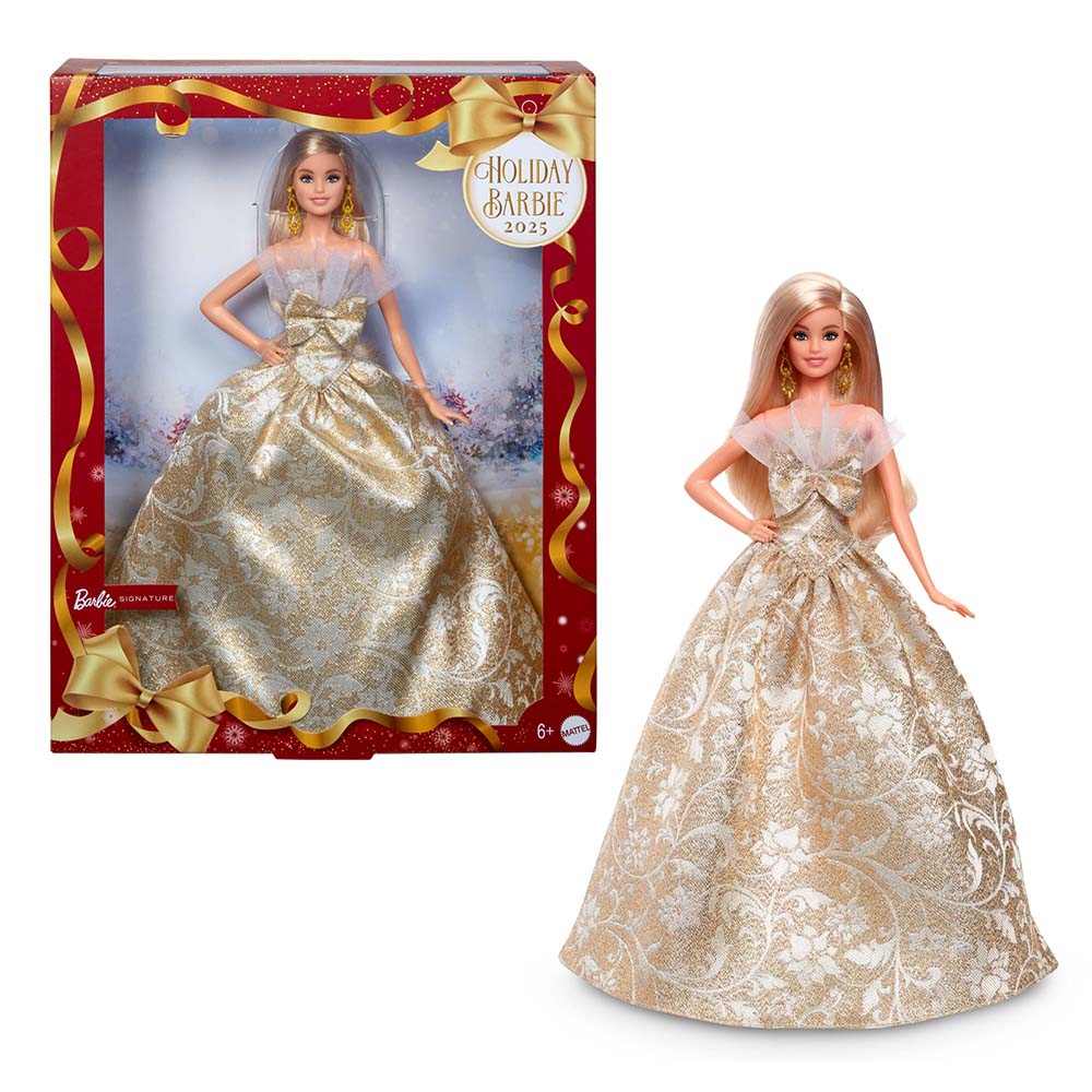 Barbie Signature Holiday 2025 Rubia JBH95