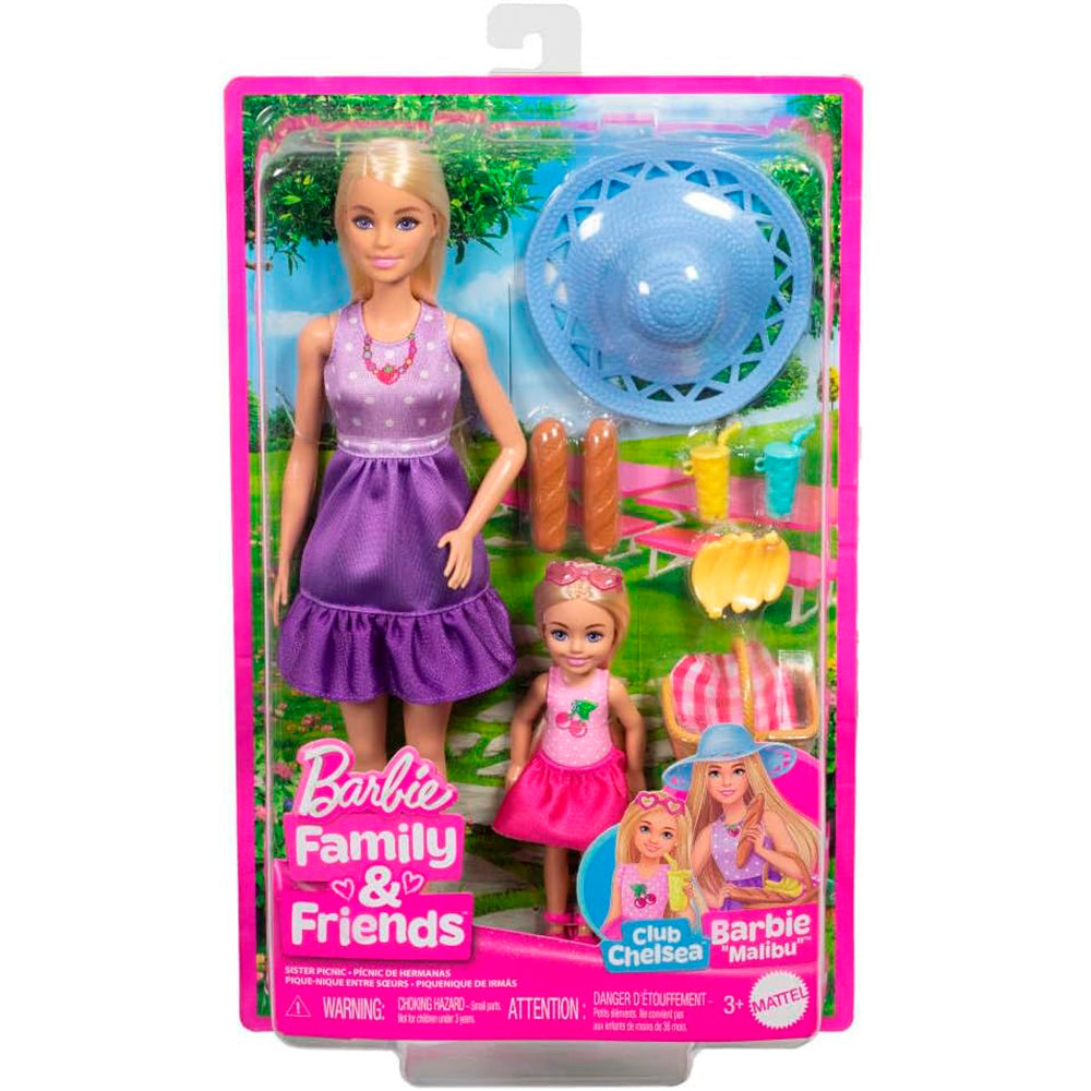 Barbie Set de Juego Picnic con Chelsea JBF43