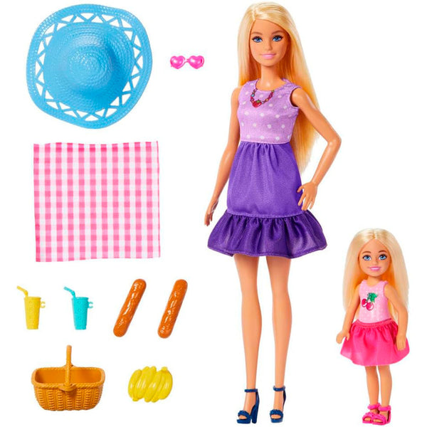 Barbie Set de Juego Picnic con Chelsea JBF43